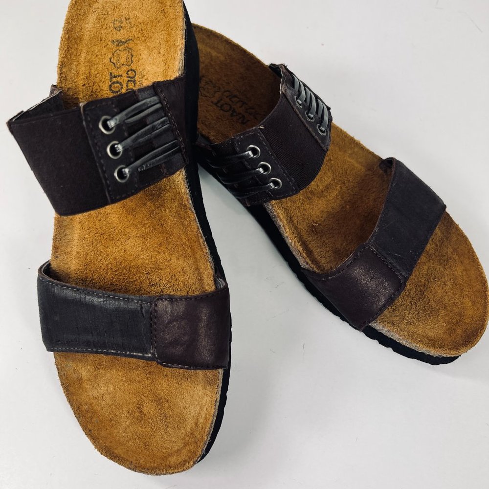 Naot women's leather sandals size 10 EU42